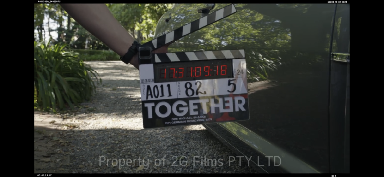 Behind The Scenes of the film 'Together'